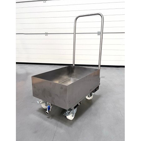 Wagen mit Abflussventil