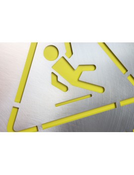 Edelstahl-Kundenstopper