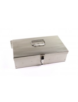 Edelstahlbox zur Wandmontage