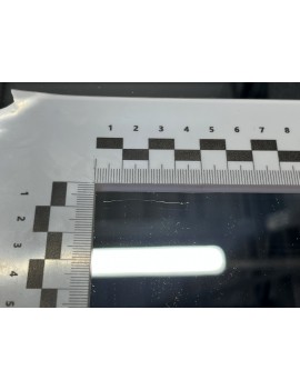 Detektierbarer, bruchsicherer Flachspiegel ohne Rahmen 300x200