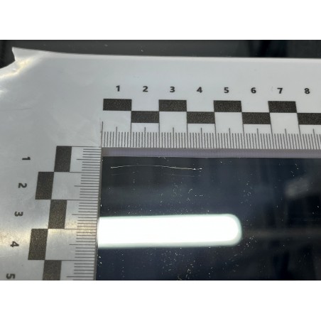 Detektierbarer, bruchsicherer Flachspiegel ohne Rahmen 300x200