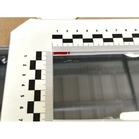 Flacher, bruchsicherer Spiegel ohne Rahmen 400x300 mm, Polycarbonat - ABVERKAUF