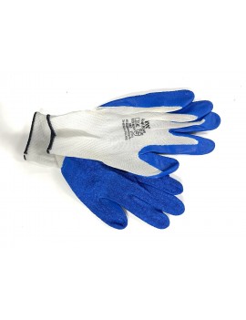 Polyester-Schutzhandschuhe mit Latexbeschichtung XL – AUSVERKAUF