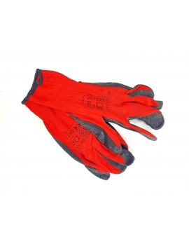 Polyester-Schutzhandschuhe mit Latexbeschichtung L – AUSVERKAUF