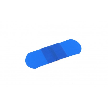 Blaue röntgendetektierbare Pflaster 7,2 x 2,5 cm (100 Stück)