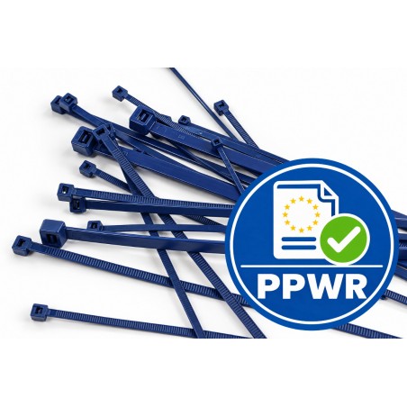 Detektierbare Kabelbinder – gemäß den Anforderungen der PPWR