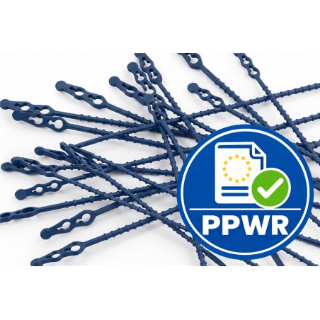 Detektierbare Blitzbinder mit PPWR-Konformitätserklärung